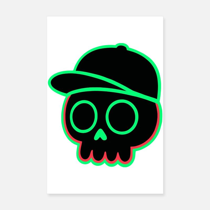 Casquette Néon Poster 20 x 30 cm