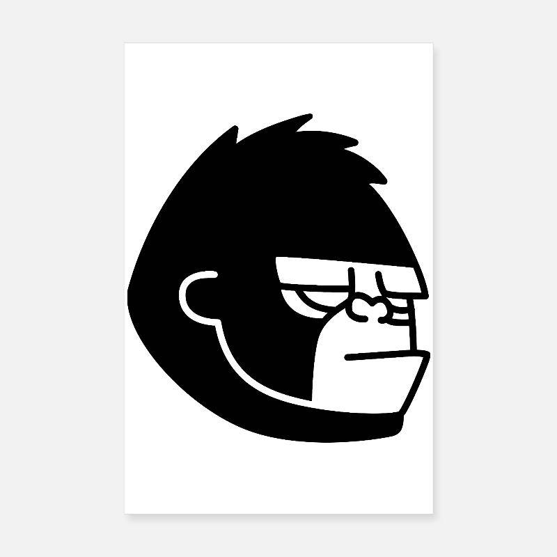 Gorilla Kong : Jungle, puissance et primauté Poster 20 x 30 cm