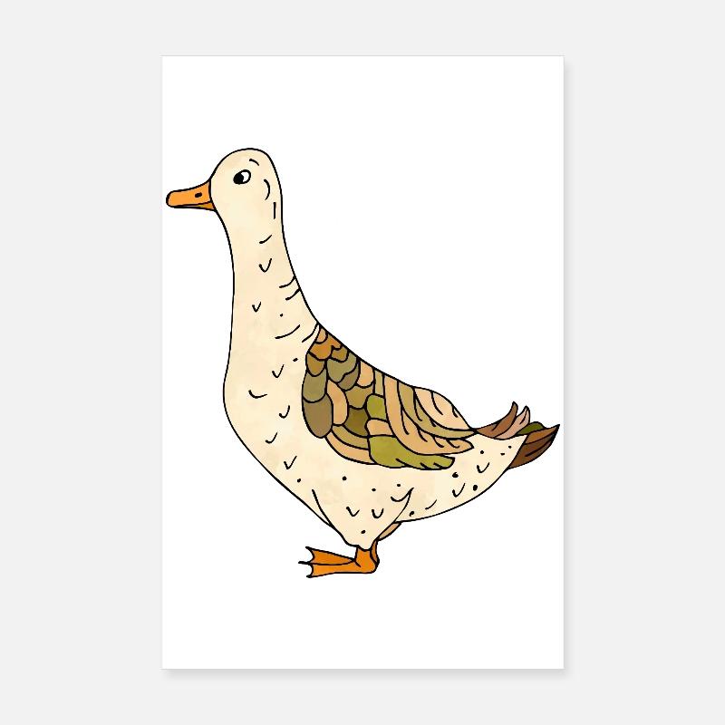 canard Poster 20 x 30 cm