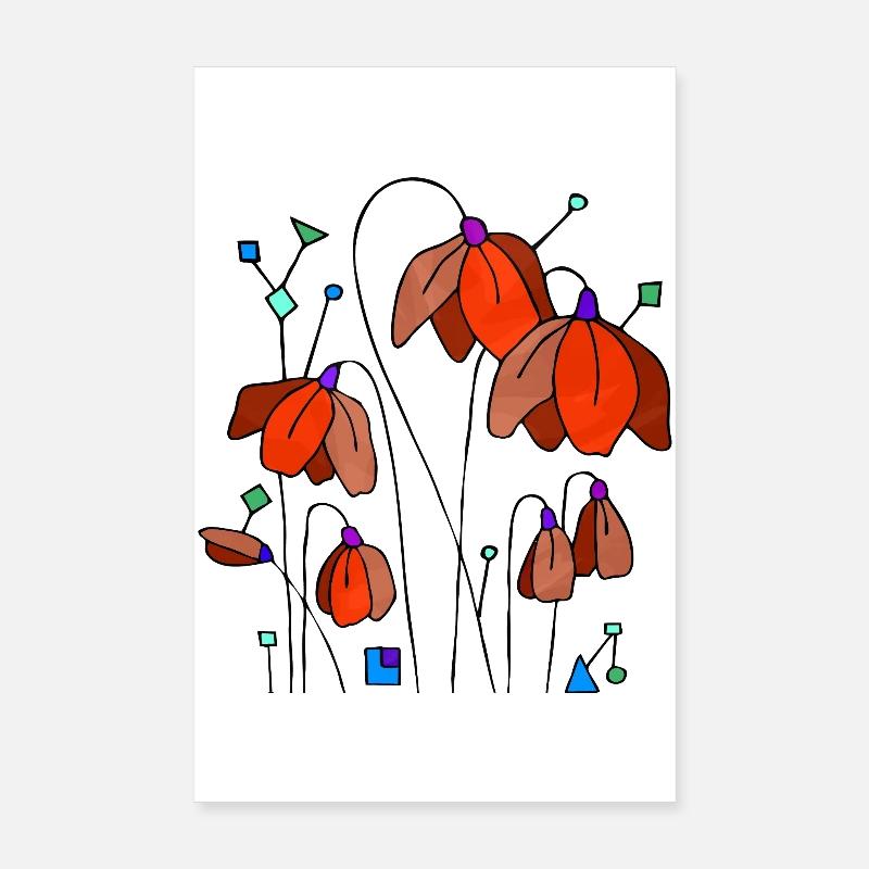 Fleur Poster 20 x 30 cm