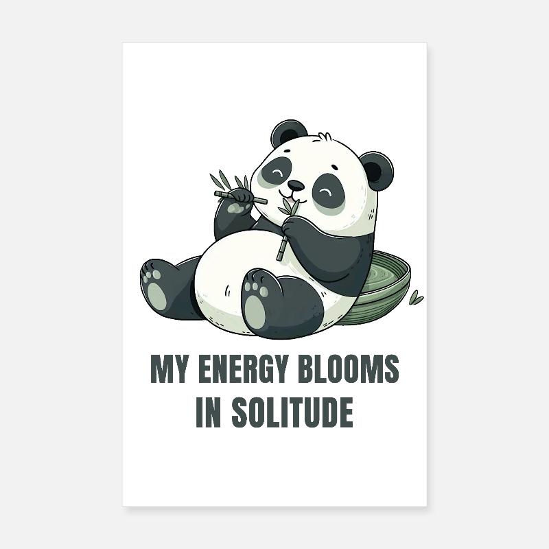 Zitate über Introvertierte Poster 20x30 cm