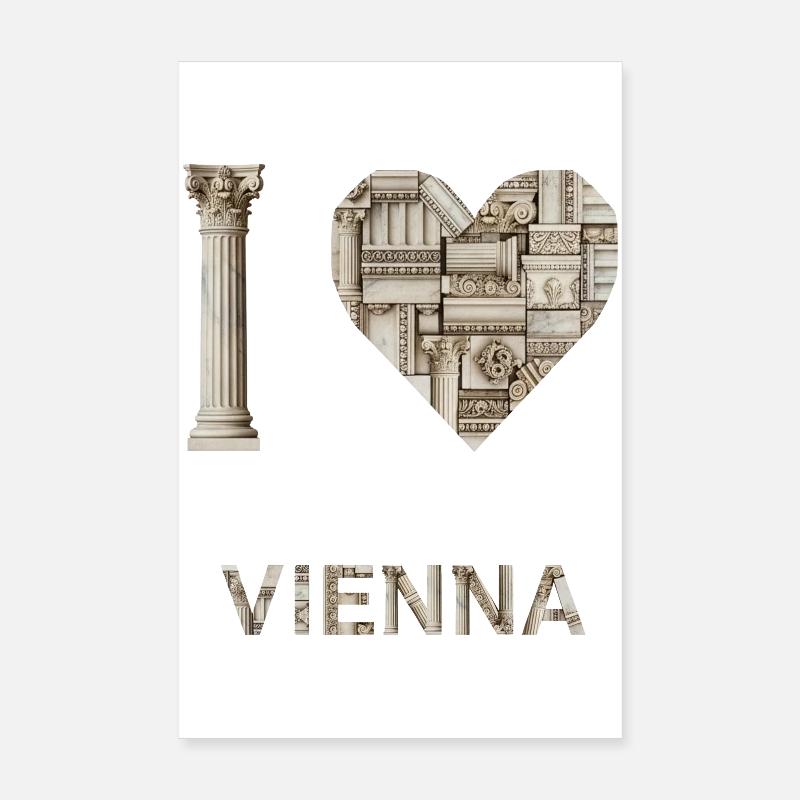 Vienne – Architecture monumentale Poster 20 x 30 cm