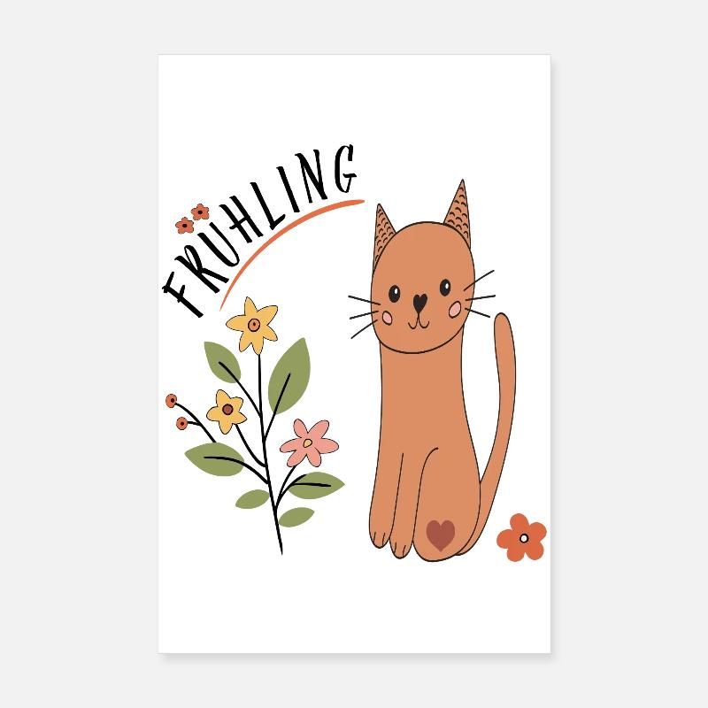 Spring Poster 8" x 12" (20x30 cm)