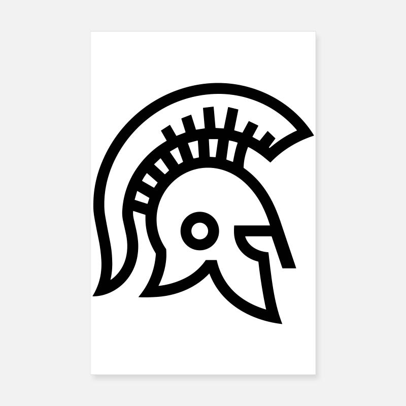 Spartan Poster 8" x 12" (20x30 cm)