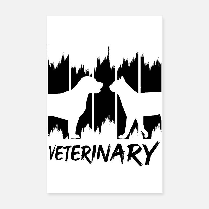 vétérinaire Poster 20 x 30 cm