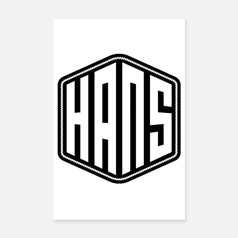 Hans Poster 20x30 cm