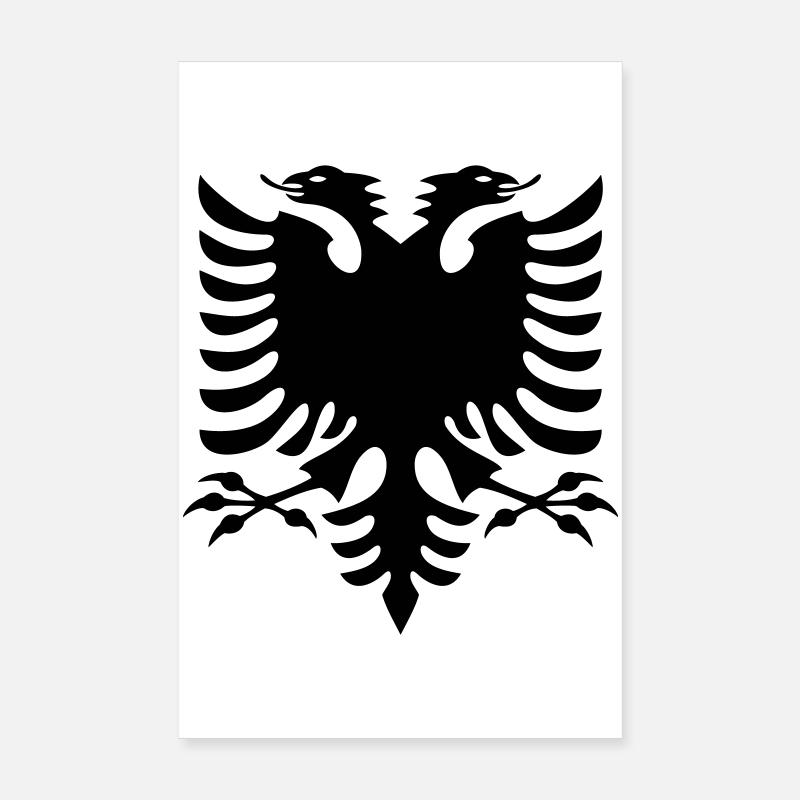 Drapeau de l’Albanie Poster 20 x 30 cm