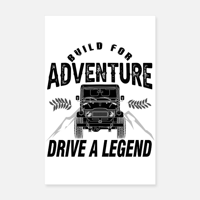 landcruiser Poster 20x30 cm