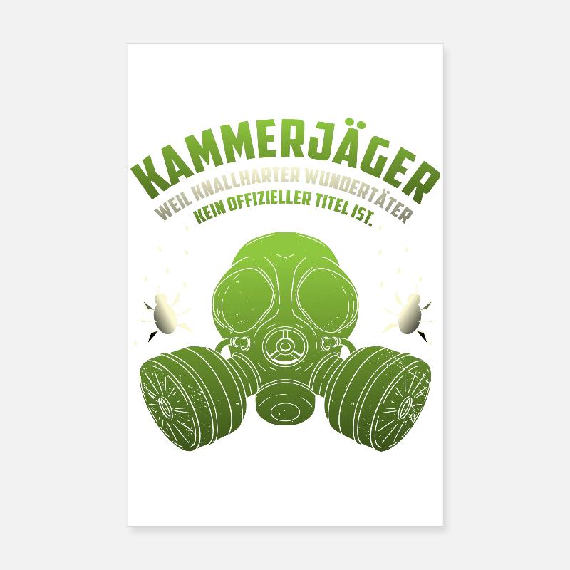 Kammerjäger Poster 20x30 cm