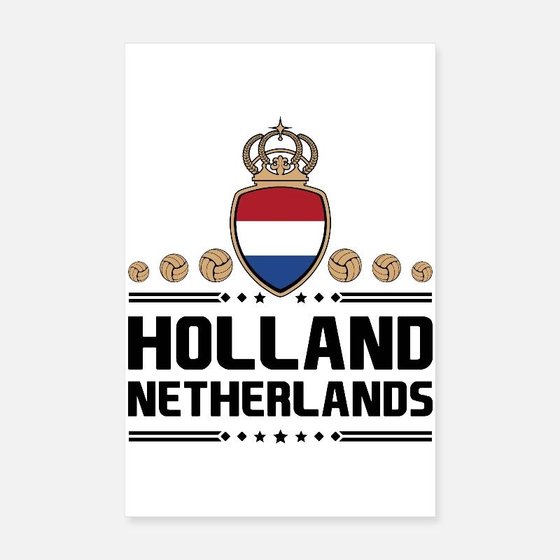 HOLLANDE - PAYS-BAS Poster 20 x 30 cm