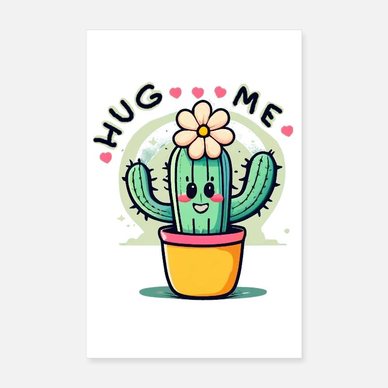 Hug me Poster 8" x 12" (20x30 cm)