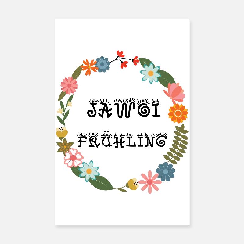 jawoi spring - yes spring, beginning of spring Poster 8" x 12" (20x30 cm)