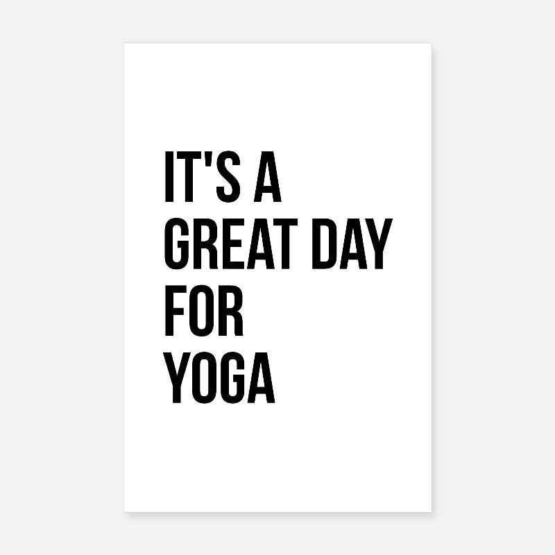 Yoga Poster 8" x 12" (20x30 cm)