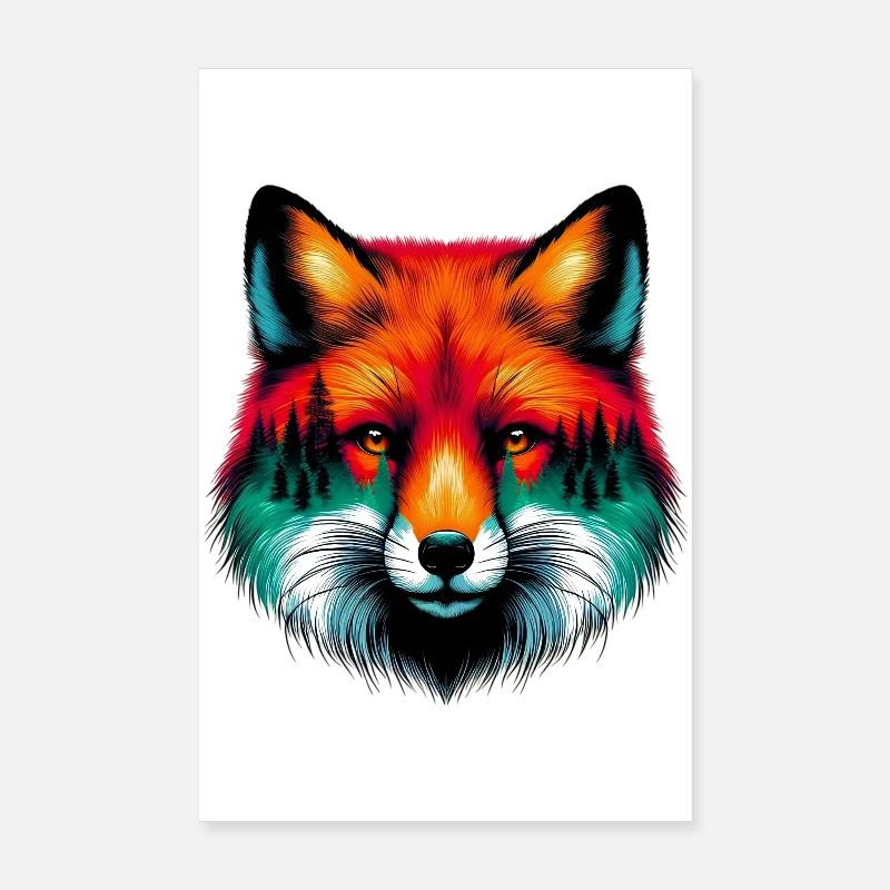 Fuchs Poster 20x30 cm