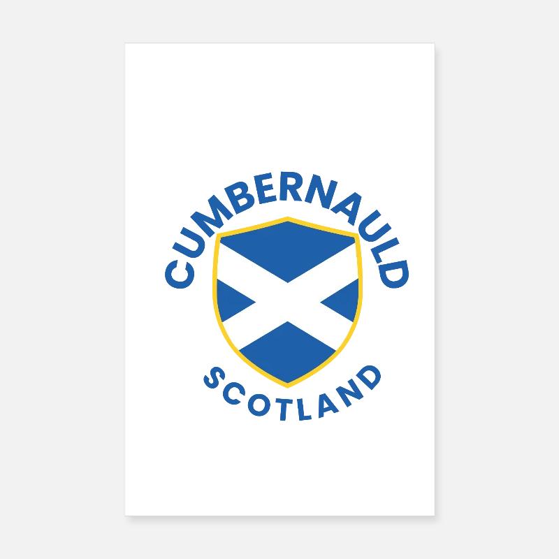 Bouclier écossais de Cumbernauld Poster 20 x 30 cm