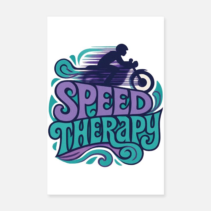 Speed Therapy - Moto Poster 20 x 30 cm