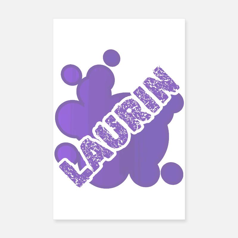 Laurin comme prénom Poster 20 x 30 cm