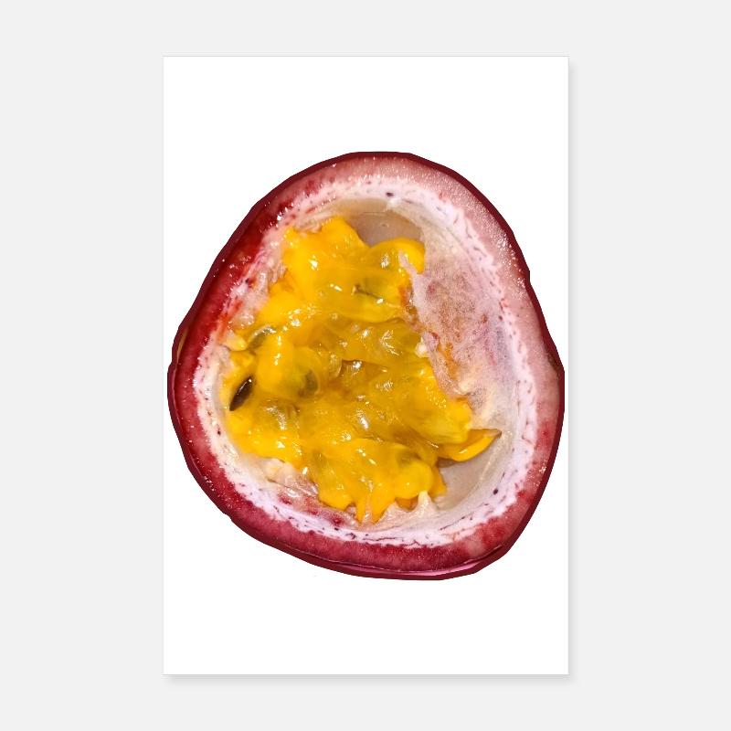 Passion fruit Poster 8" x 12" (20x30 cm)