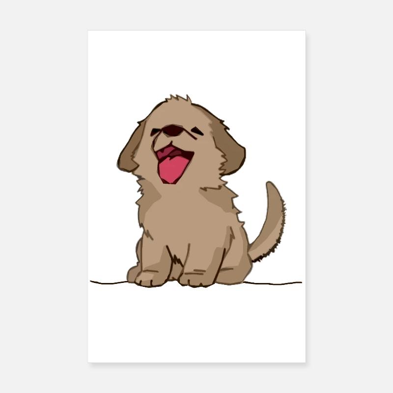 Dog Poster 8" x 12" (20x30 cm)