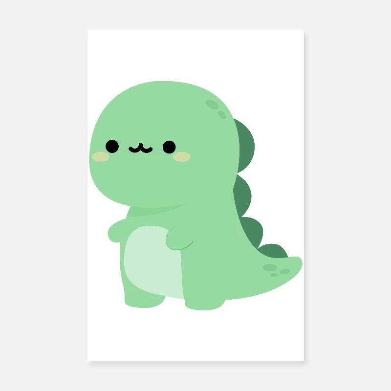 T-rex Rexy Poster 8" x 12" (20x30 cm)