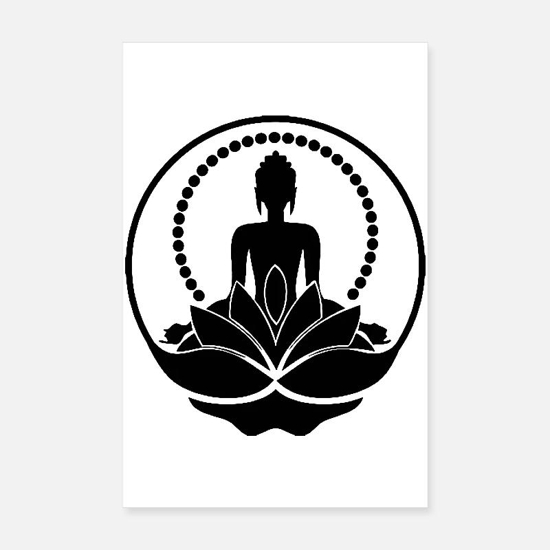 Bouddha Poster 20 x 30 cm