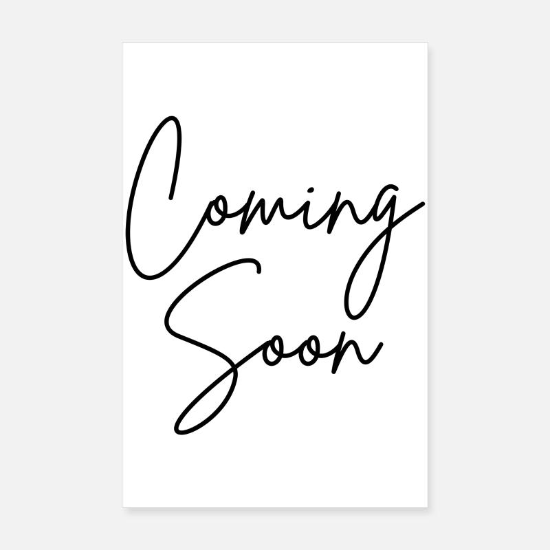 Demnächst Poster 20x30 cm