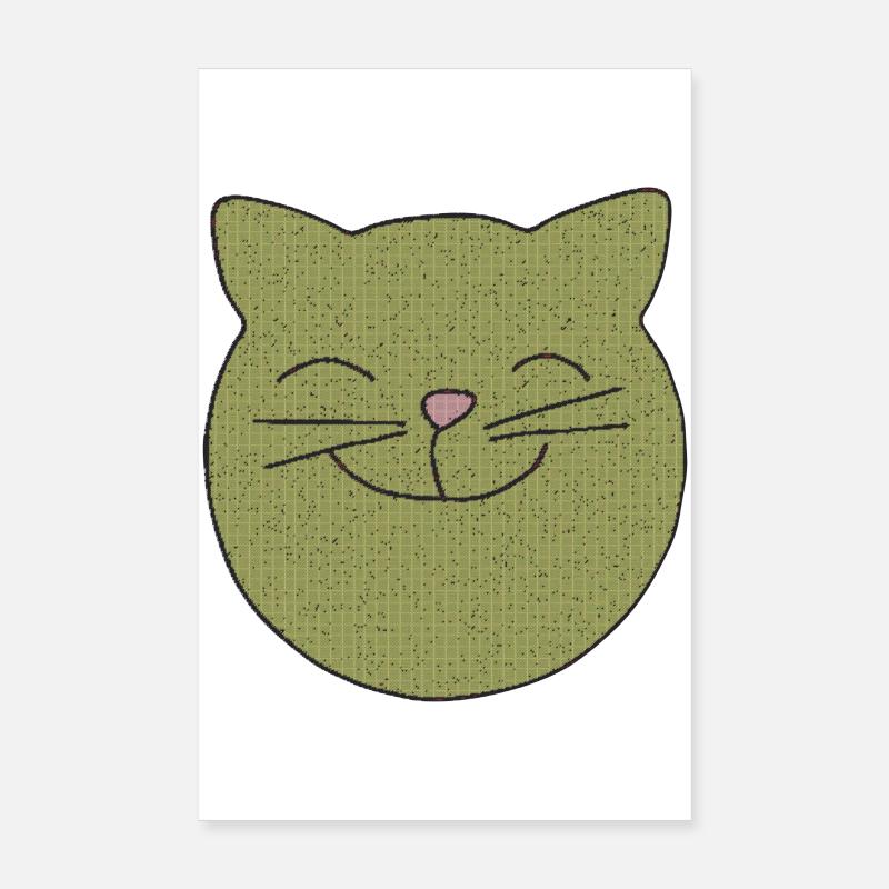 Rires de chat Poster 20 x 30 cm