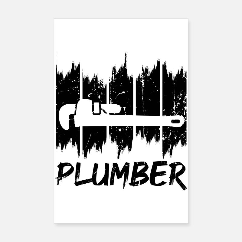 Klempner Poster 20x30 cm