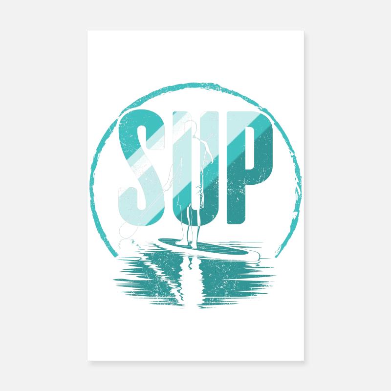 SUP Poster 8" x 12" (20x30 cm)