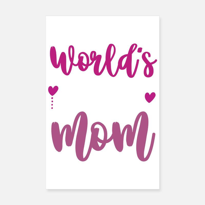 Die beste Mutter der Welt Poster 20x30 cm
