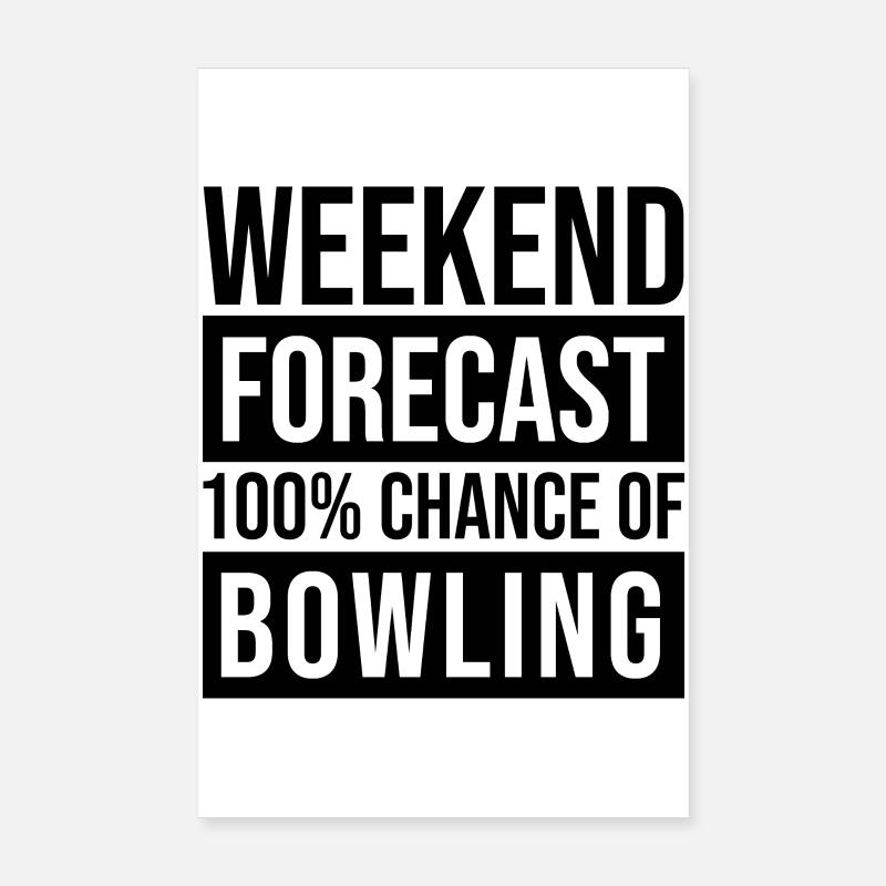 Bowler Poster 8" x 12" (20x30 cm)