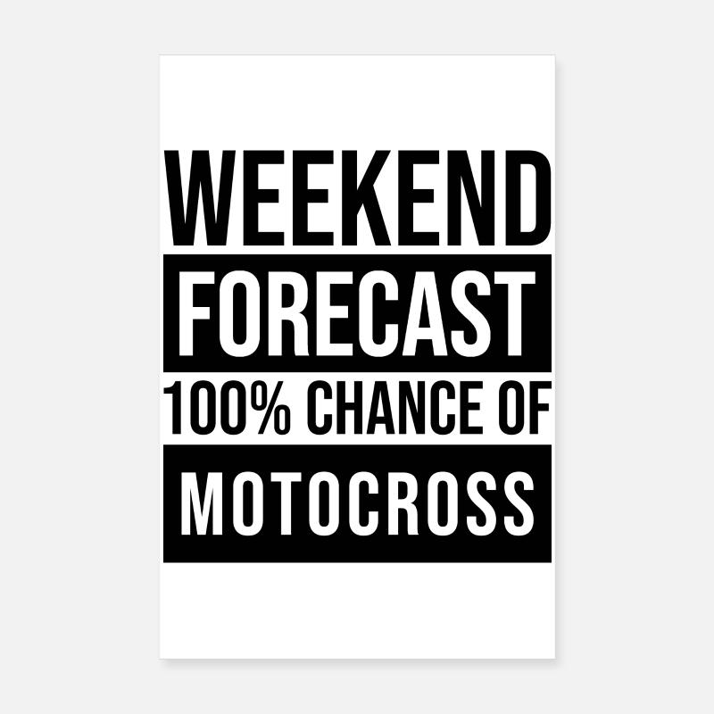 motocross Poster 20 x 30 cm