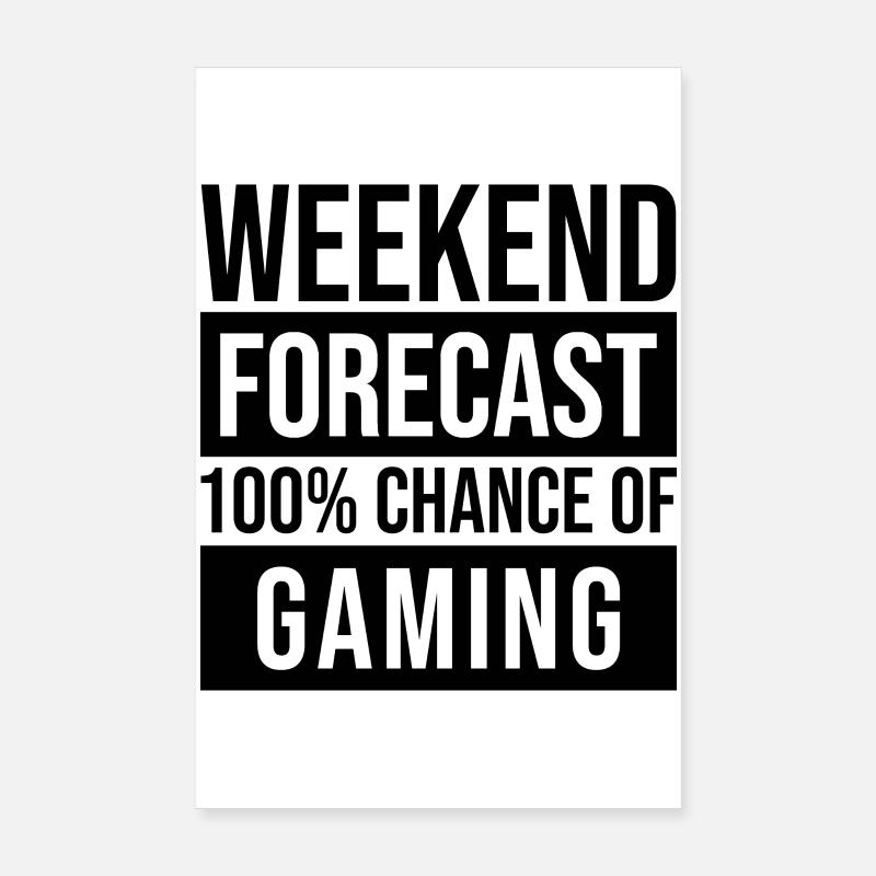 Gaming Poster 8" x 12" (20x30 cm)
