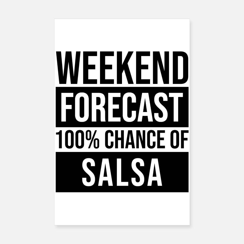 salsa Poster 20 x 30 cm