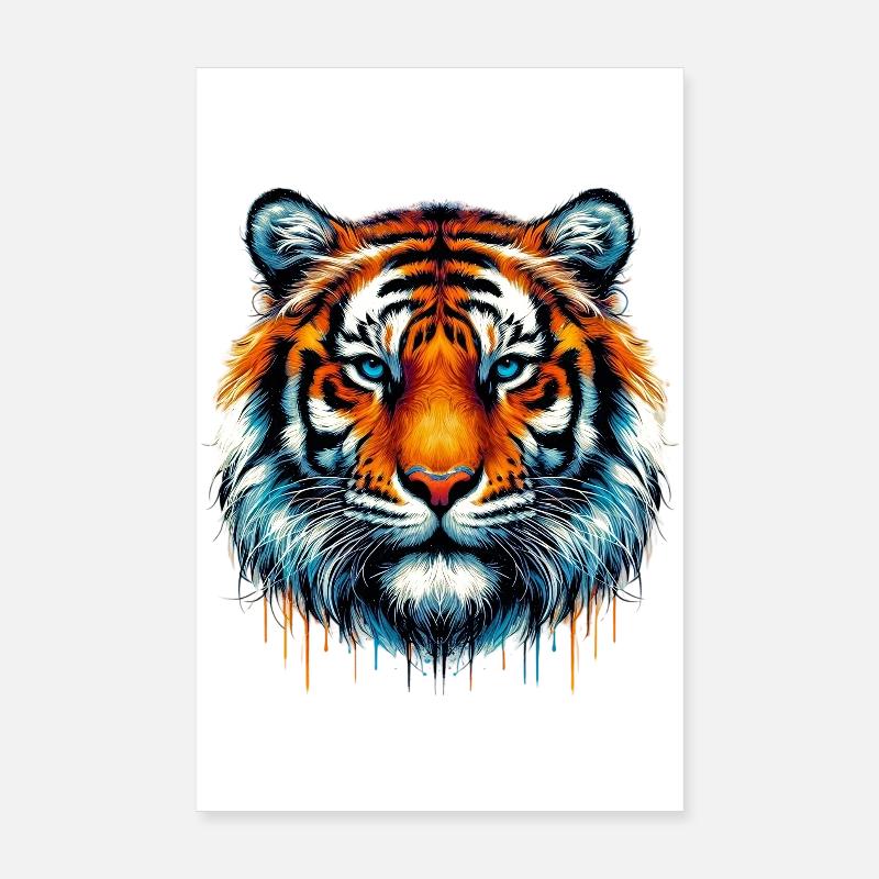 Tigre Poster 20 x 30 cm