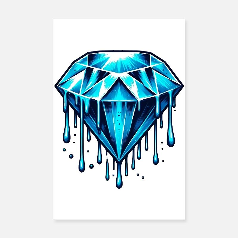 Diamond Poster 8" x 12" (20x30 cm)