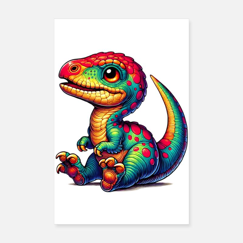 Dinosaure Poster 20 x 30 cm