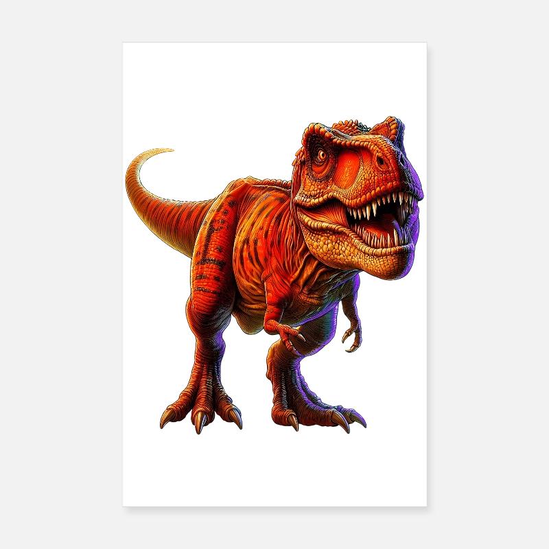 Dinosaure Poster 20 x 30 cm