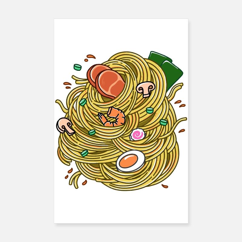 Ramen!! Poster 8" x 12" (20x30 cm)