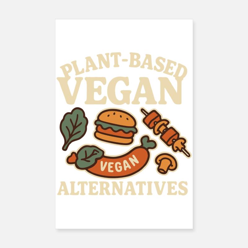 Be Veggie Poster 20x30 cm