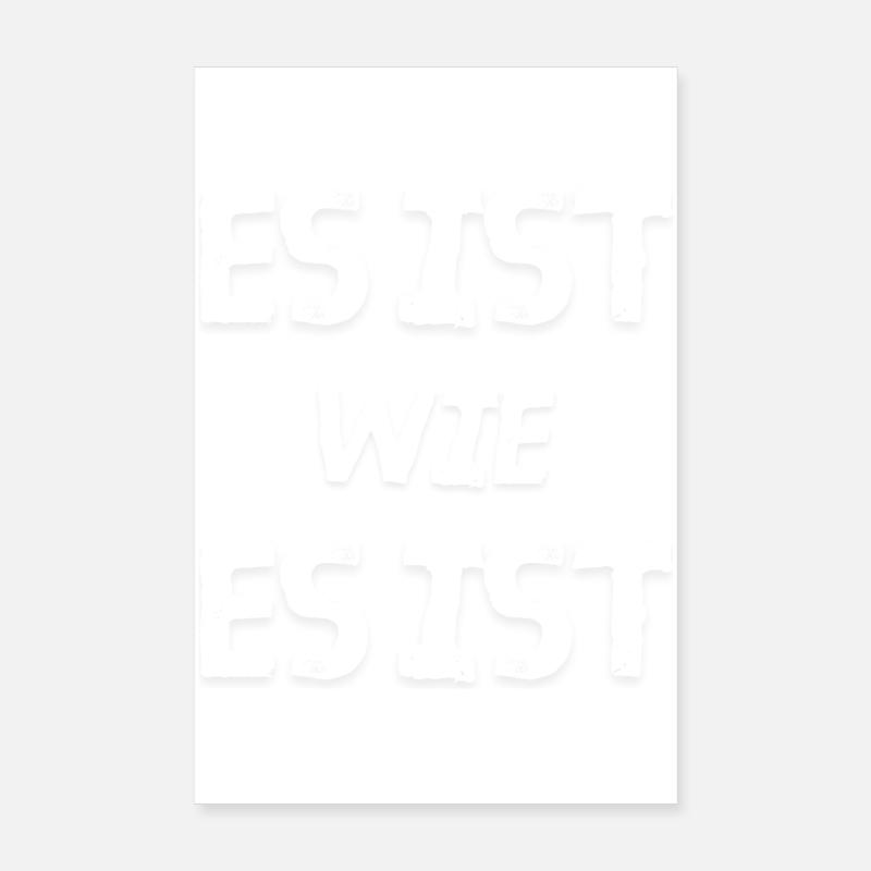 C’est ce que c’est Poster 20 x 30 cm