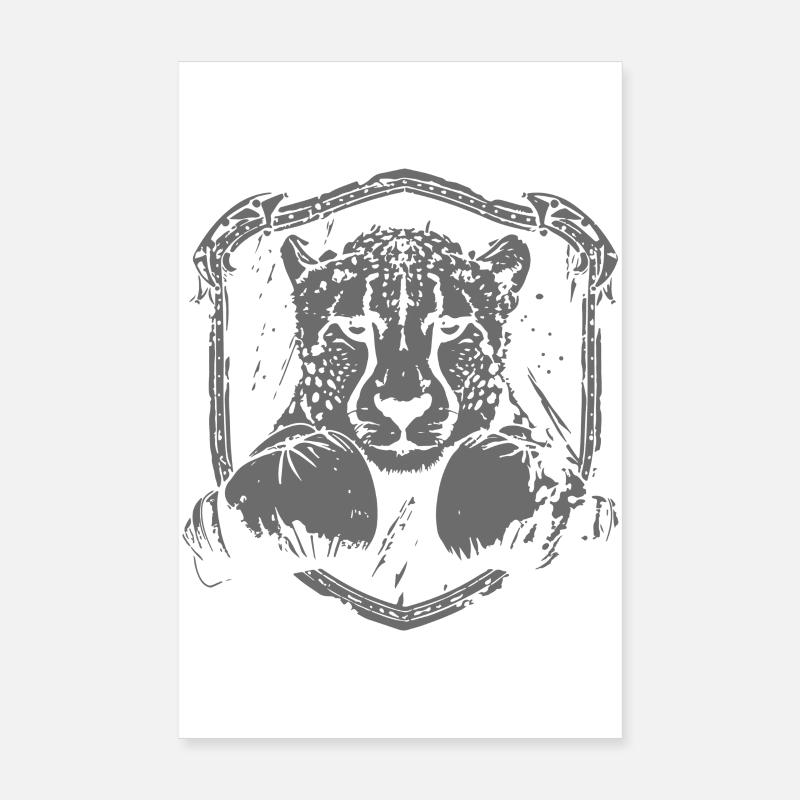 Boxer Tigre Poster 20 x 30 cm