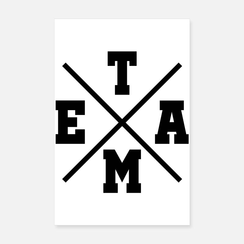 Team Poster 20x30 cm