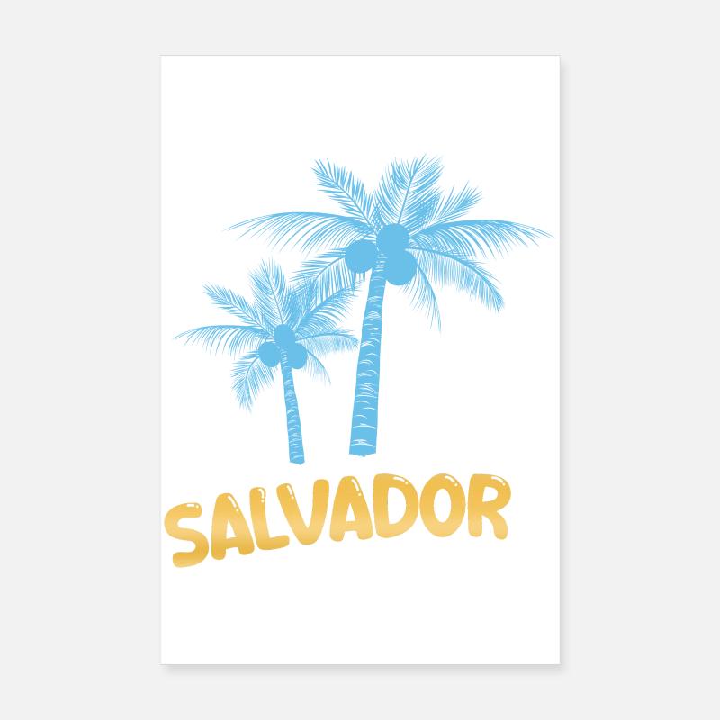 Salvador Poster 20 x 30 cm