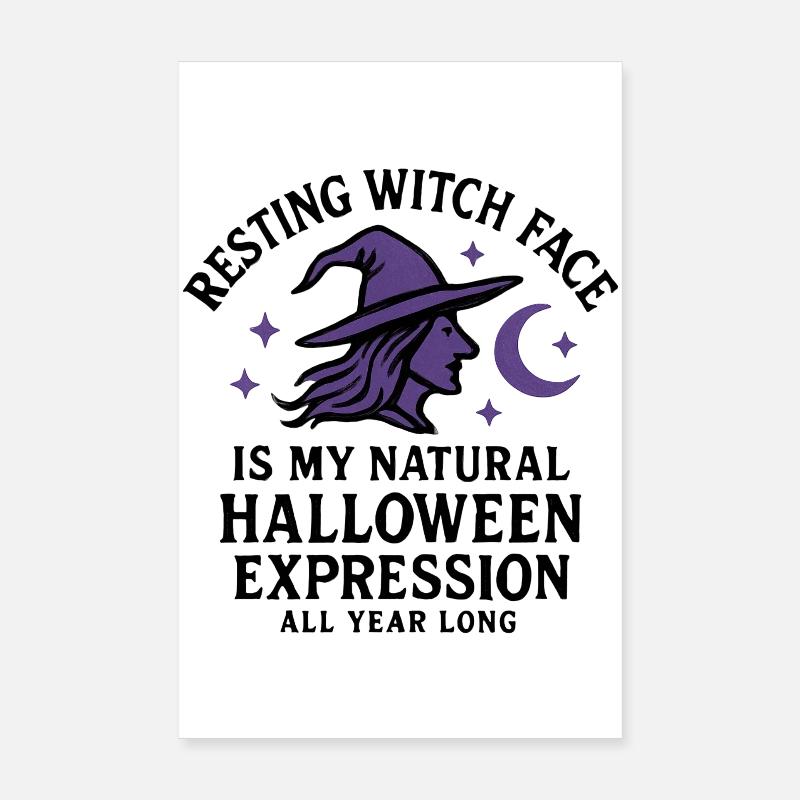 Halloween - Hexe Poster 20x30 cm