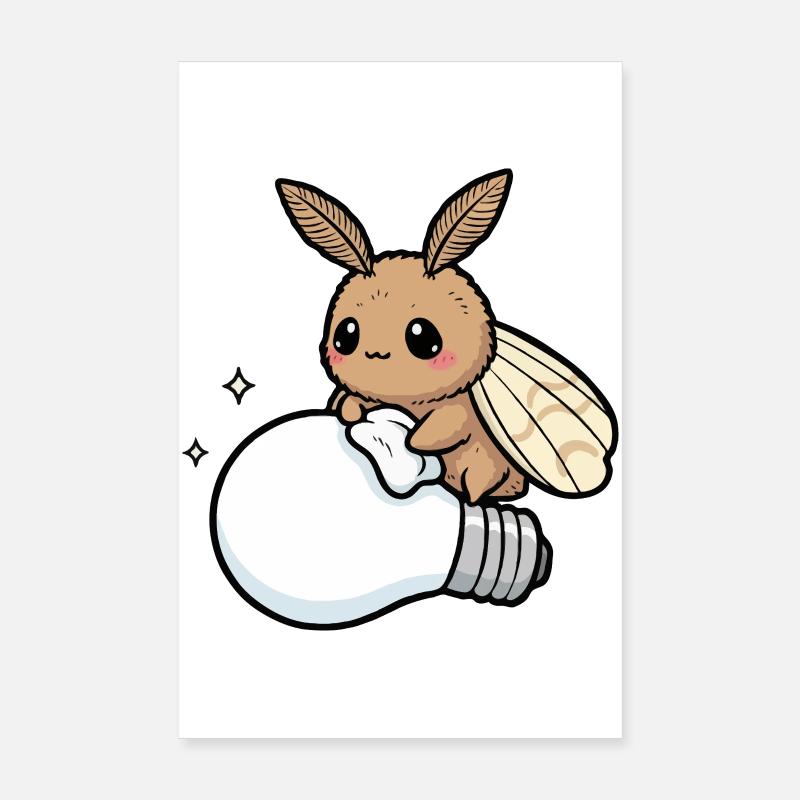 Lampe à polir les mites Poster 20 x 30 cm