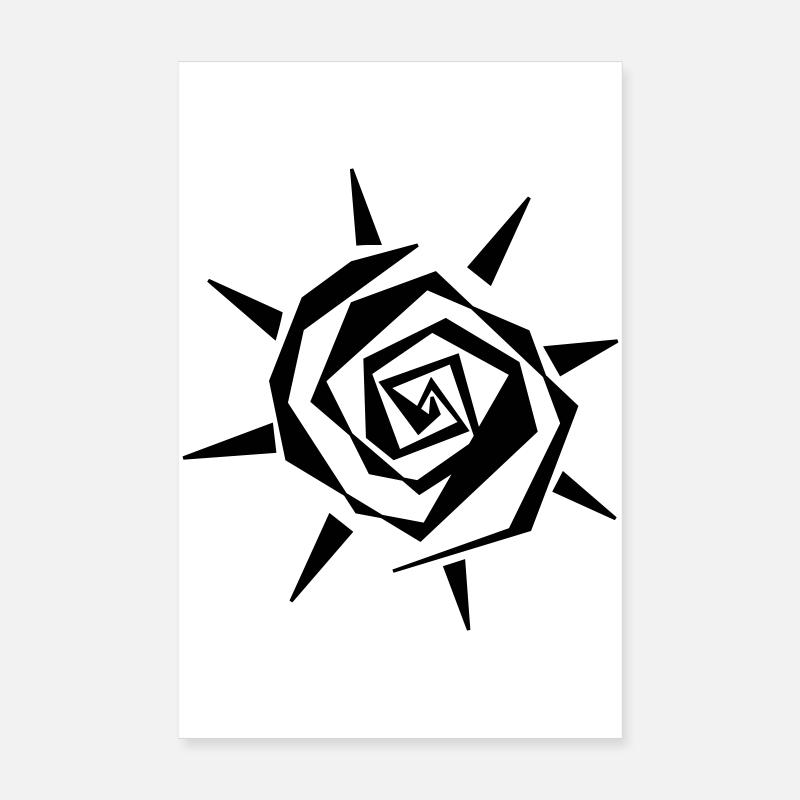 Sonne Poster 20x30 cm