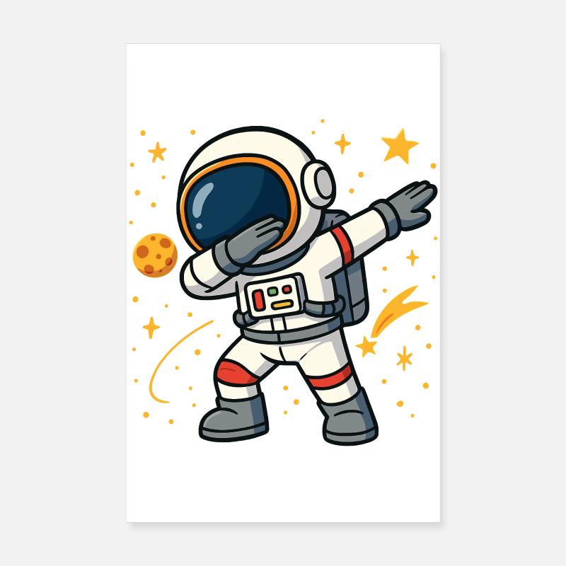 Astronaut Poster 20x30 cm