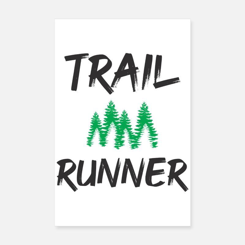 Trailrunner Poster 20x30 cm