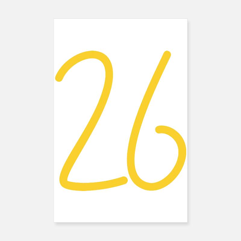 26 Poster 20 x 30 cm